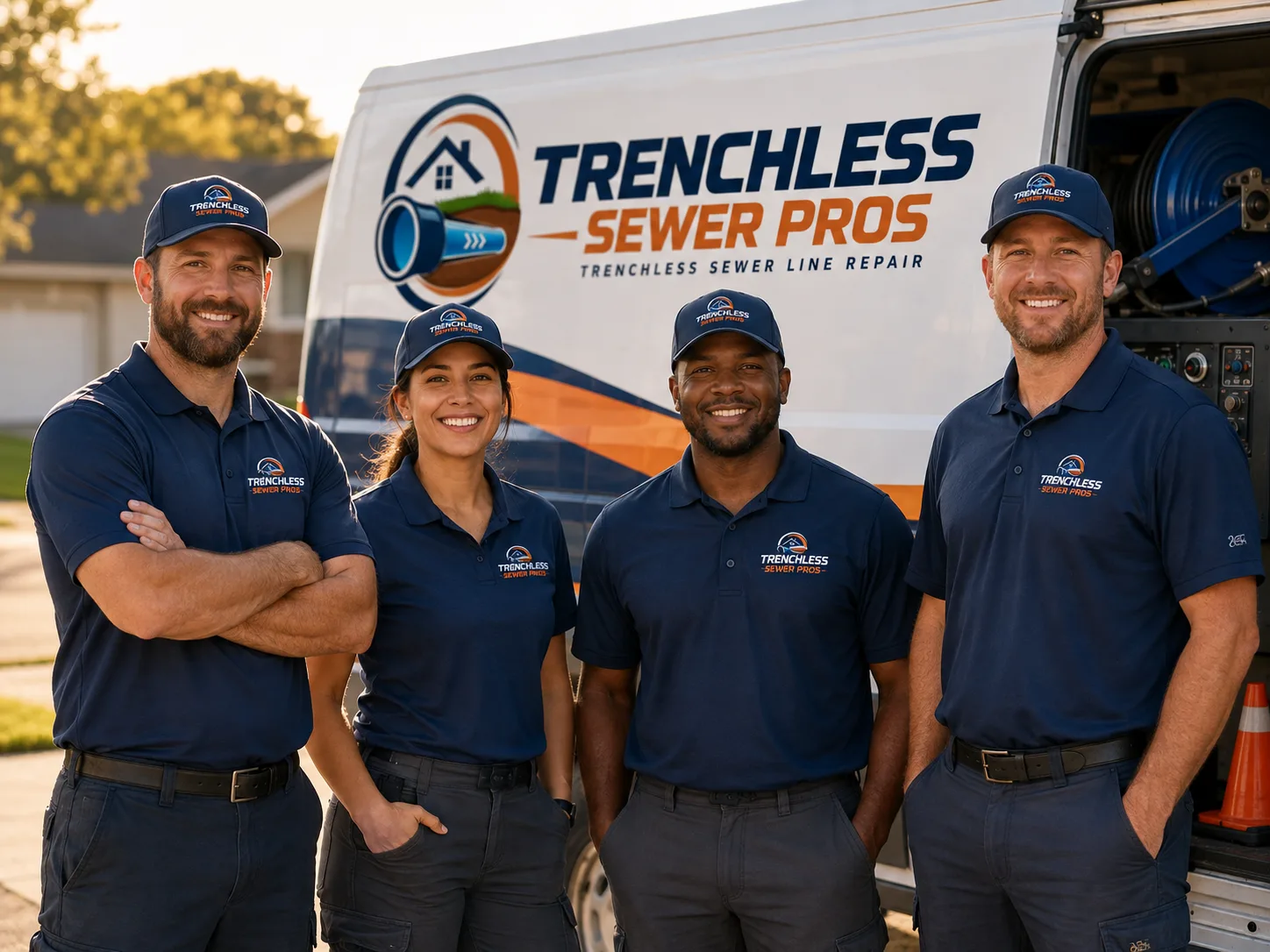 Trenchless Sewer Repair company in Mcfaddin, TX